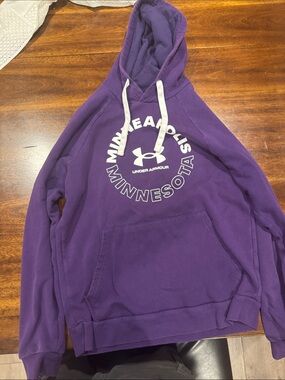 Under Armour Men's Purple Minnesota Pullover Hoodie
